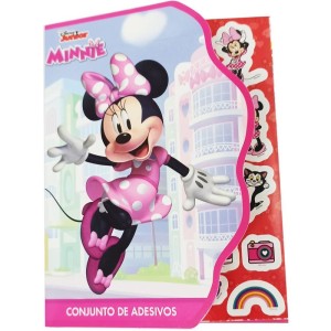 Adesivos Decorados Minnie 8fls. Mod. 947 (s)-101943-12272