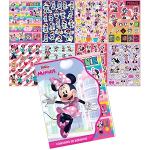 Adesivos Decorados Minnie 8fls. Mod. 947 (s)-101943-31852