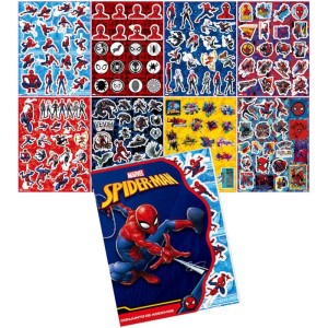 Adesivos Decorados Spider-man 8fls. Mod. 770 (s)-101949-51237