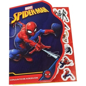 Adesivos Decorados Spider-man 8fls. Mod. 770 (s)-101949-75843