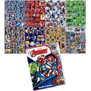 Adesivos Decorados The Avengers 8fls. Mod. 780 (s-101950-53076