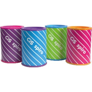 Apontador Com Deposito 2 Furos Cis Spiro Lata 4 Cores-111600-81157