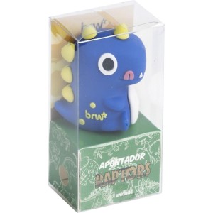 Apontador Com Deposito Plastico Raptors Magic Sortido-106991-92288