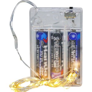 Artigo Para Decoracao Natal Fio De Led Luz Quente 30ld 3mt-111548-72902