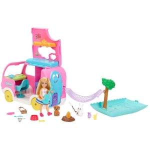 Barbie Family Chelsea Trailer De Camping-104013-55323