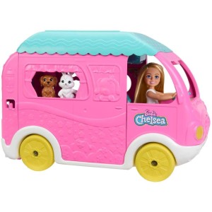 Barbie Family Chelsea Trailer De Camping-104013-83644