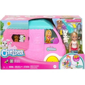 Barbie Family Chelsea Trailer De Camping-104013-90836