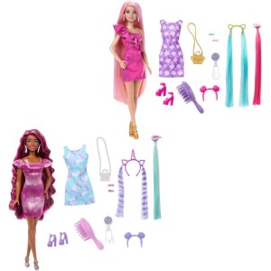 Barbie Fashion Boneca Totally Hair Neon (s)-103864-29887