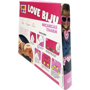 Bijuteria E Micanga Love Biju Charm 160pcs+fio-106757-36670