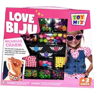 Bijuteria E Micanga Love Biju Charm 160pcs+fio-106757-79620