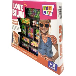 Bijuteria E Micanga Love Biju Charm 300pcs+fio-106755-94771