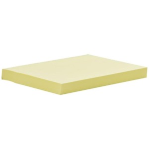 Bloco De Recado Autoadesivo 76x102mm Amarelo 100fls-110948-85817