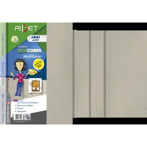 Bloco Para Educacao Artistica Multibase A4 1041gr.3f 32x23cm-111564-17838