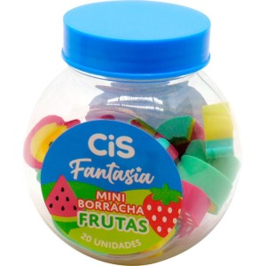 Borracha Decorada Cis Fantasia Mini Frutas (s)-109592-16218