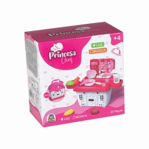 Brincando De Casinha Princesa Chef 2em1 C/acessorio-104880-13731