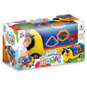 Brinquedo Educativo Caminhao Com Formas-095023-64021