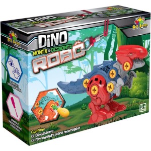 Brinquedo Para Montar Dinossauro Monta E Desmonta (s-107627-98703