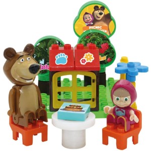 Brinquedo Para Montar Masha E O Urso Picnic Na Flore-104848-36306