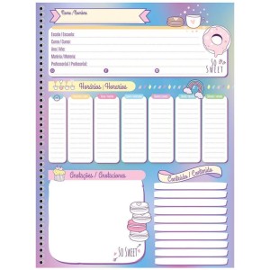 Caderno 01x1 Capa Dura Be Happy 80f-109782-91919