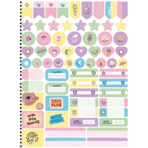 Caderno 01x1 Capa Dura Be Happy 80f-109782-95653