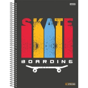 Caderno 01x1 Capa Dura Be Strong 80f-109779-54205