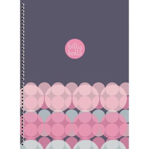 Caderno 01x1 Capa Dura Billy Balls 80f-109768-18341