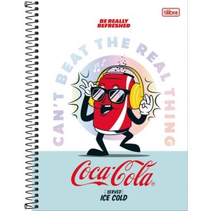 Caderno 01x1 Capa Dura Coca Cola Connect 80fls-109200-21621