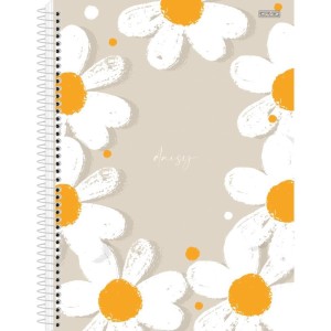 Caderno 01x1 Capa Dura Daisy 80f-109772-42610