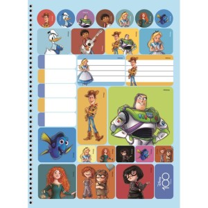 Caderno 01x1 Capa Dura Disney 100 80f-109705-42796