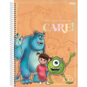 Caderno 01x1 Capa Dura Disney 100 80f-109705-49611