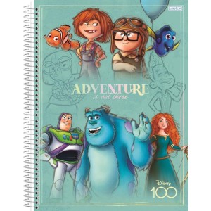 Caderno 01x1 Capa Dura Disney 100 80f-109705-59713