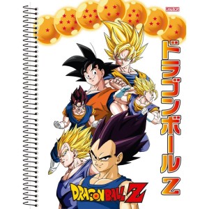 Caderno 01x1 Capa Dura Dragon Ball Z 80f-109747-65527