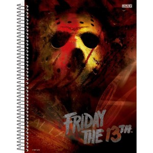 Caderno 01x1 Capa Dura Horror 80f-109708-34646