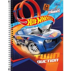 Caderno 01x1 Capa Dura Hot Wheels 80fls.-109244-26509