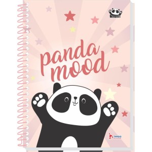 Caderno 01x1 Capa Dura Kawaii 80 Folhas-108333-26895