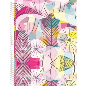 Caderno 01x1 Capa Dura Kbom Feminino 96f-110500-77395