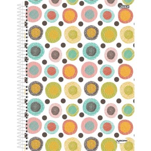 Caderno 01x1 Capa Dura Kbom Feminino 96f-110500-99806