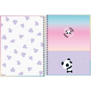 Caderno 01x1 Capa Dura Lovely Friend 80fls.-109286-18449