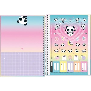 Caderno 01x1 Capa Dura Lovely Friend 80fls.-109286-44408