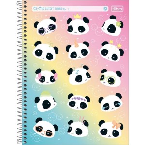 Caderno 01x1 Capa Dura Lovely Friend 80fls.-109286-49414