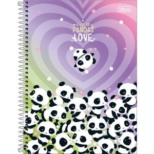 Caderno 01x1 Capa Dura Lovely Friend 80fls.-109286-57623