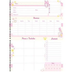 Caderno 01x1 Capa Dura Margarida 80f-109740-12957