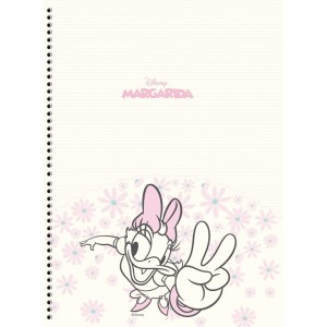 Caderno 01x1 Capa Dura Margarida 80f-109740-17624