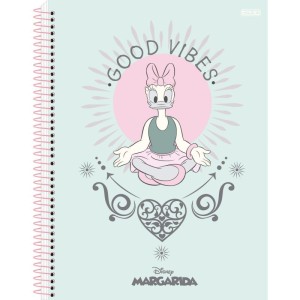 Caderno 01x1 Capa Dura Margarida 80f-109740-33051