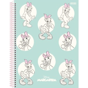 Caderno 01x1 Capa Dura Margarida 80f-109740-56393