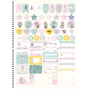 Caderno 01x1 Capa Dura Margarida 80f-109740-69322