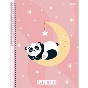 Caderno 01x1 Capa Dura My Friend 80f-109830-26810