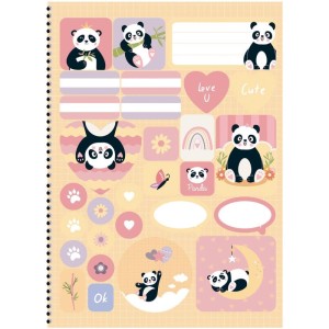 Caderno 01x1 Capa Dura My Friend 80f-109830-52347