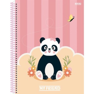 Caderno 01x1 Capa Dura My Friend 80f-109830-60868