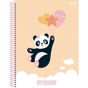 Caderno 01x1 Capa Dura My Friend 80f-109830-87104